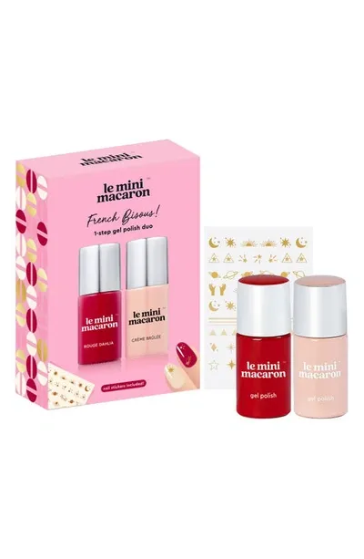 Le Mini Macaron French Bisous! Gel Polish Duo Set $31 Value