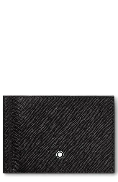 Montblanc Sartorial Leather Bifold Wallet In Black