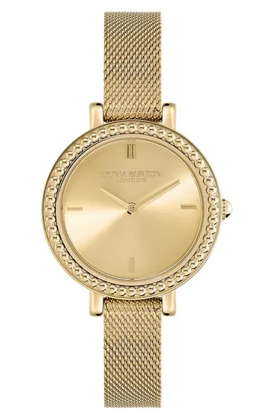 Olivia Burton Bead Watch, 30mm In Gold