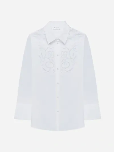 P.a.r.o.s.h Conyox Cotton Shirt In White