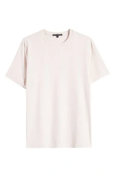 Robert Barakett Hickman Solid T-shirt In Pink Fog