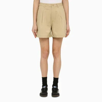 The North Face Beige Cotton-blend Bermuda Shorts In Neutrals