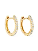 Anita Ko Huggies 18-karat Gold Diamond Earrings