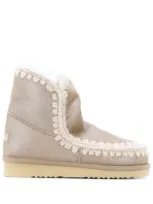 Mou Eskimo 18 Ankle Boots In Grey