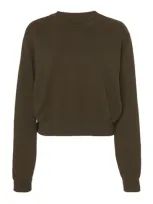 Cotton Citizen Milan Cotton Crewneck Sweatshirt In Green