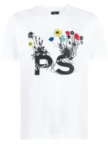 Ps By Paul Smith Graphic-print T-shirt In White