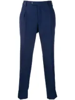 Pt01 Tailored Trousers In Blue