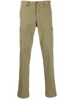 Pt01 Slim Fit Chinos In Green