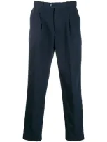 Pt01 Straight Leg Trousers In Blue