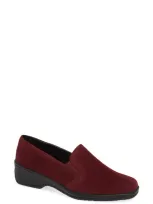 Ara Rabina Wedge Loafer In Brunello Suede