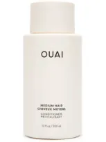 Ouai Medium Hair Conditioner 300ml In White