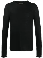 Zadig & Voltaire Teiss Fine-knit Sweater In Noir