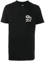 Deus Ex Machina Short Sleeve Logo Print T-shirt In Black