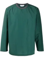 Christian Wijnants Tanoj Long-sleeved Top In Green