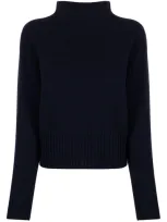 Ymc You Must Create Turtle Neck Jumper In Blue