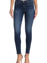 Ag Farrah High Waist Ankle Crop Skinny Jeans In 7years Astro Az