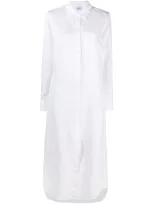 Aspesi Full-length Shirt Dress In White