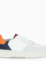 Axel Arigato White/blue/orange Orbit Sneakers In White/navy