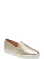 Birdies Swift Slip-on Sneaker In Gold Leather