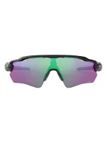 Oakley Radar® Ev Path® Prizm™ Wrap Shield Sunglasses In Black