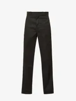 Dickies Original 874 Straight-leg Woven Trousers In Black