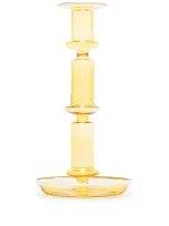 Hay Yellow Flare Glass Candleholder Set