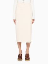 Sportmax Off White Brenta Pencil Skirt In Brown