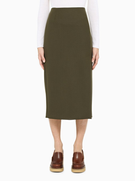 Sportmax Dark Green Lambro Pencil Skirt