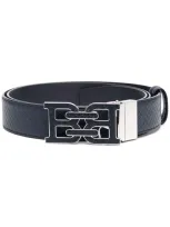 Bally B-chain 35mm Belt In Blue