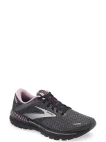 Brooks Adrenaline Gts 22 Sneaker In Pearl/black/metallic