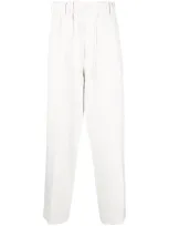 Y-3 Ch1 Elegant 3 Stripes Pants White In Green