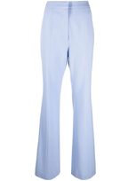 Patou High-waisted Palazzo Pants In Blau