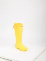 Hunter Original Tall Waterproof Rain Boot In Primrose