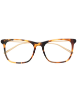 Boucheron Tortoiseshell-effect Optical Glasses In Brown