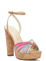 Jessica Simpson Immie Platform Sandal In Multi