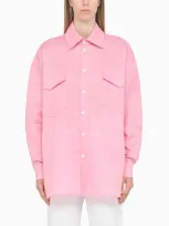 Anouki Pink Linen Oversize Shirt