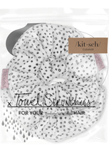 Kitsch Microfiber Towel Scrunchies (various Colours) - Micro Dot