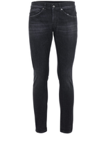 Dondup Jeans  George In Denim Stretch In Denim Nero