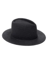 Eugenia Kim Blaine Nylon & Polyester Fedora Hat In Black