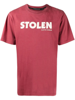 Stolen Girlfriends Club Gig Poster Logo-print T-shirt In Rosa