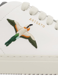 Axel Arigato Clean 90 Bird Sneakers White Leather Sneaker With Bird Embroidery - Clean 90 Bird Sneakers