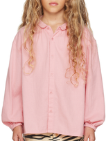 Maed For Mini Kids Pink Sappy Salmon Shirt