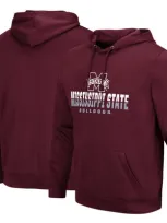 Colosseum Maroon Mississippi State Bulldogs Lantern Pullover Hoodie