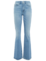 Frame Le Super High Rise Mini Boot Jeans In Demarco