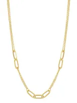 Bony Levy 14k Gold Link Necklace In 14k Yellow Gold