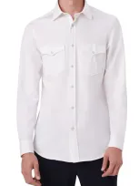 Bugatchi Ooohcotton® Button-up Shirt In White