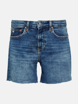 Ag Ex-boyfriend Denim Shorts In Blue