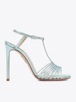 Aquazzura Amore Mio 115mm Sandals In White