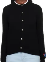 Comme Des Garçons Play Black Invader Edition Cardigan