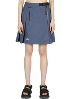 The North Face Pleated Skirt In Dark Blue